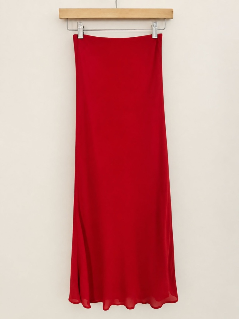 Reformation Layla Skirt Poinsettia Size 0